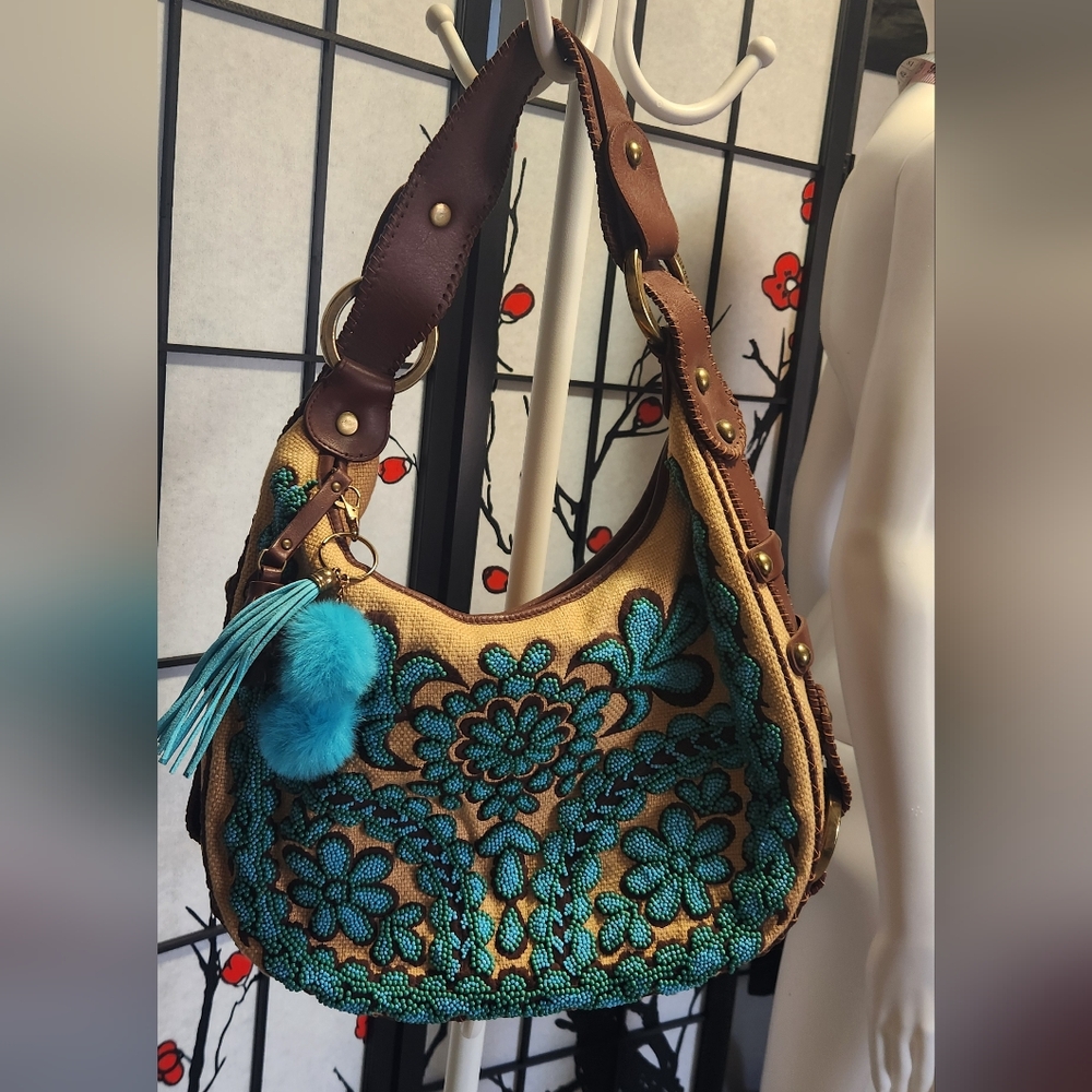 Vintage Isabella Fiore Oh Suzani handbag
